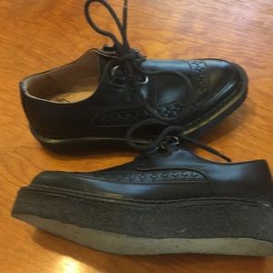 John Fluevog Strummer creepers. Women’s 6 M/4 New